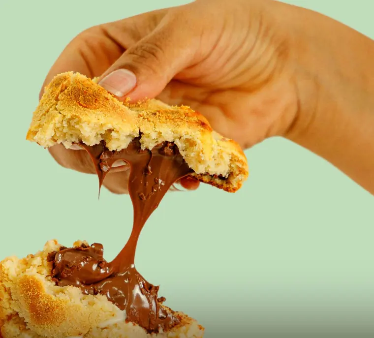 Galleta Ferrero de chocolate y avellanas